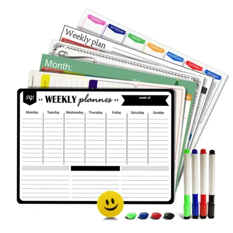 Magnet-Wochenplaner Whiteboard