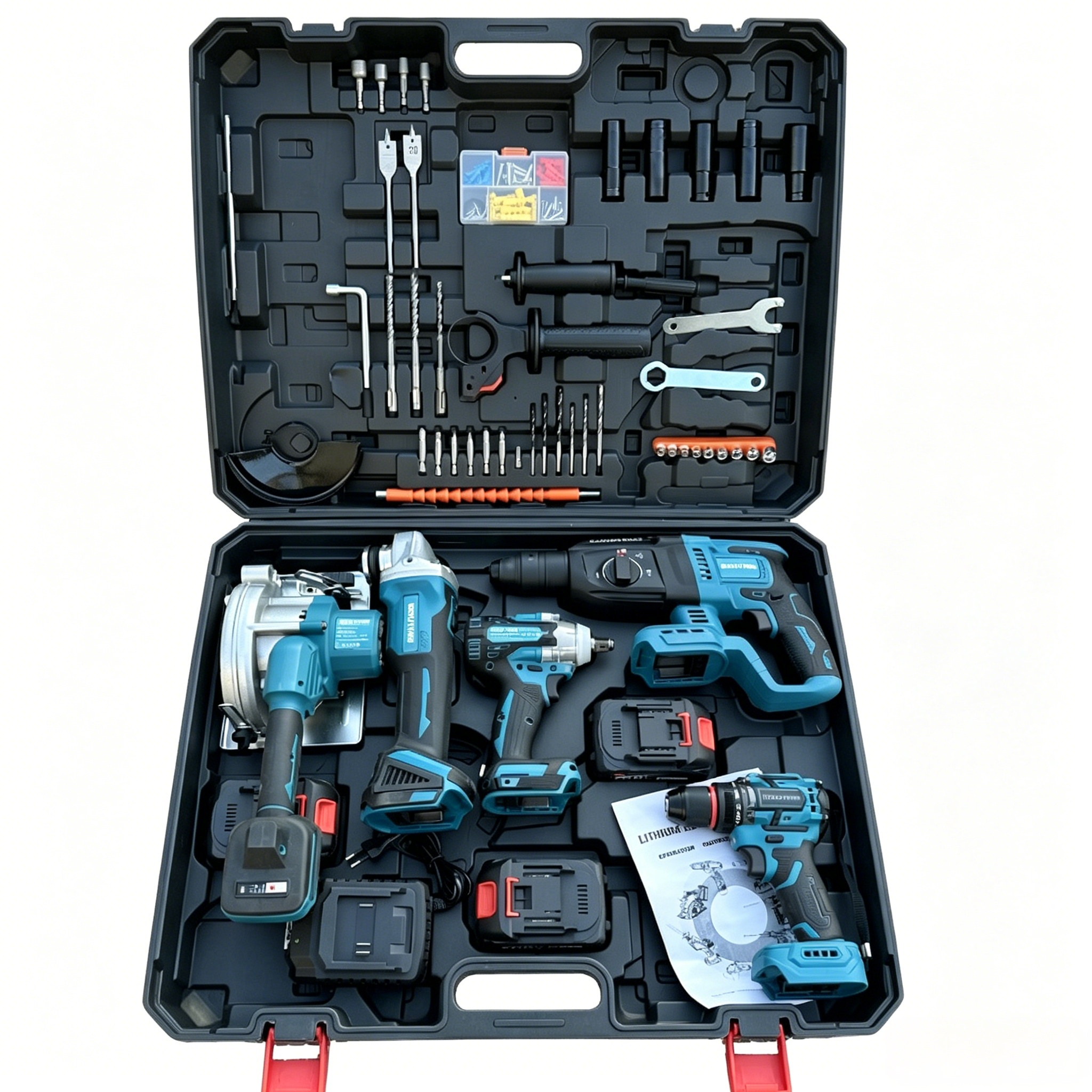 Akku-Multitool-Set 20V mit Hartkoffer 3