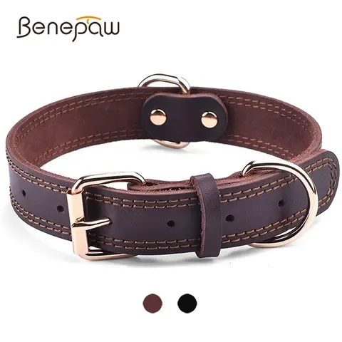 Lederhalsband für Hunde
