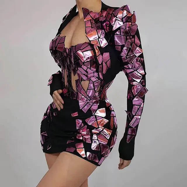 Pailletten-Partykleid 3
