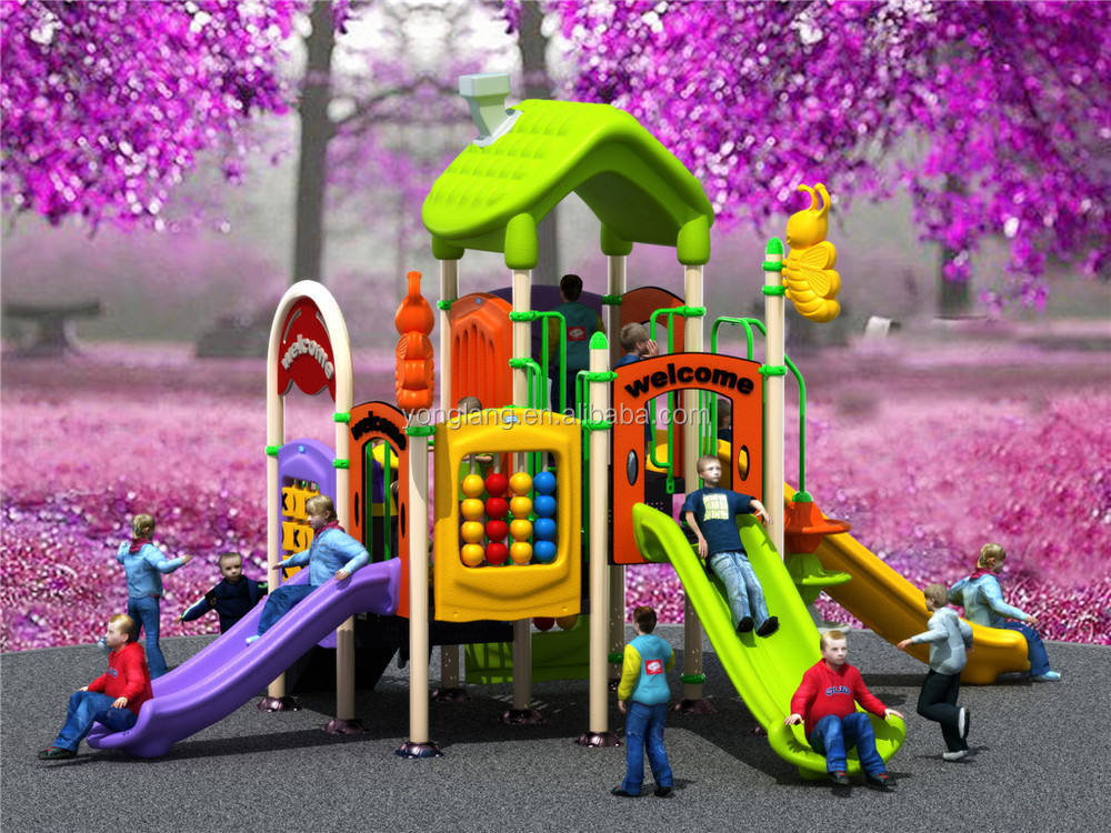 Robuste Outdoor-Spielanlage für Kleinkinder 4