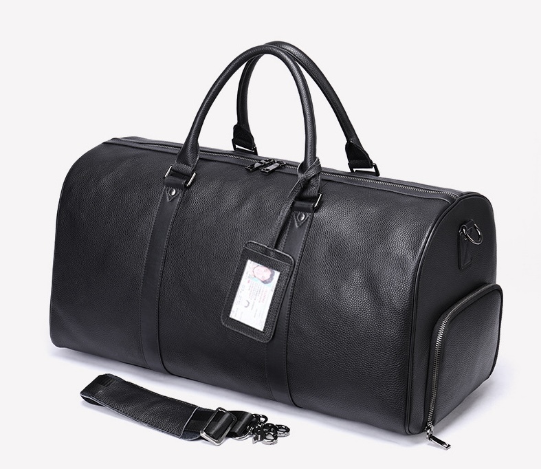 Vintage Herren-Ledertasche mit Reißverschluss 4