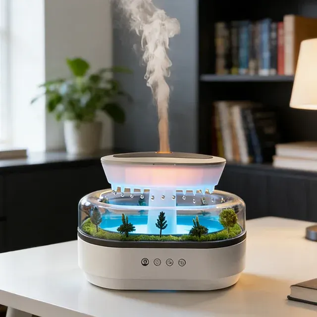 Regentropfen-Aroma-Diffusor 2