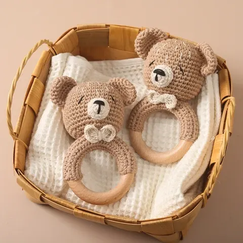 Häkel-Babyrassel