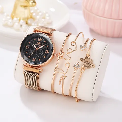 Armbanduhr mit Magnetverschluss