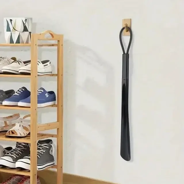 Extra langer, flexibler Kunststoff-Schuhlöffel 2