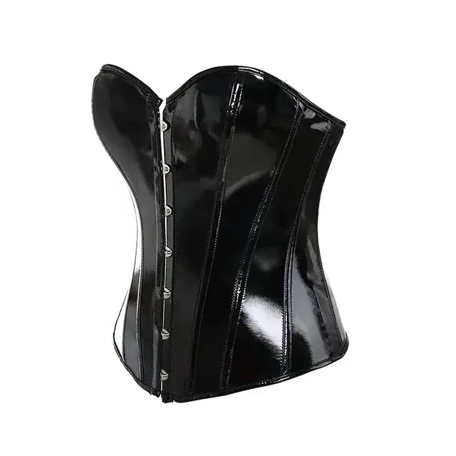 PVC-Lederkorsett-Bustier 2