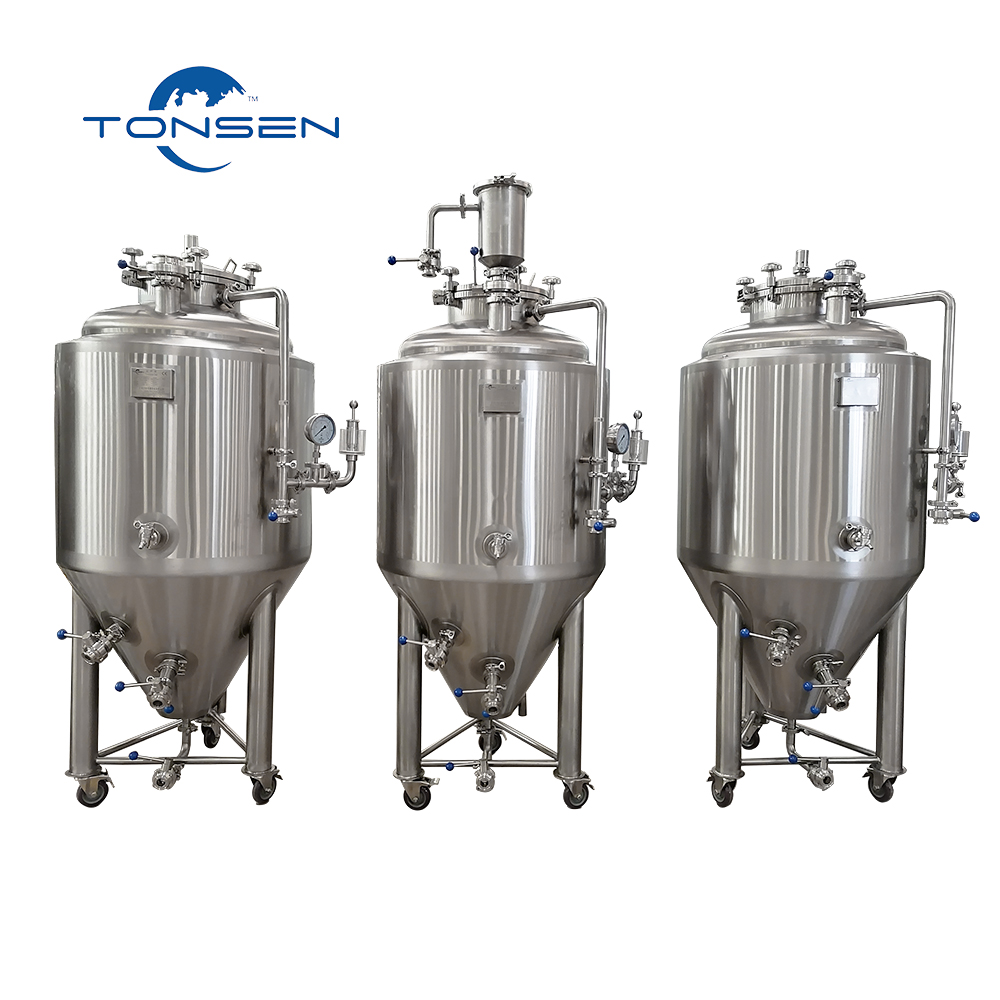Konischer Gärtank mit Heizmantel für Kombucha