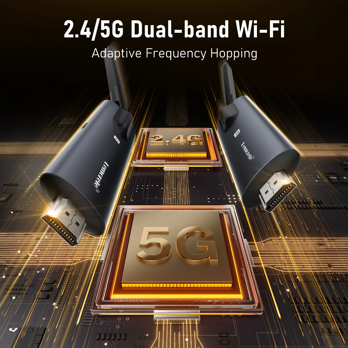 5G Wireless HDMI Sender Empfänger 200M 3