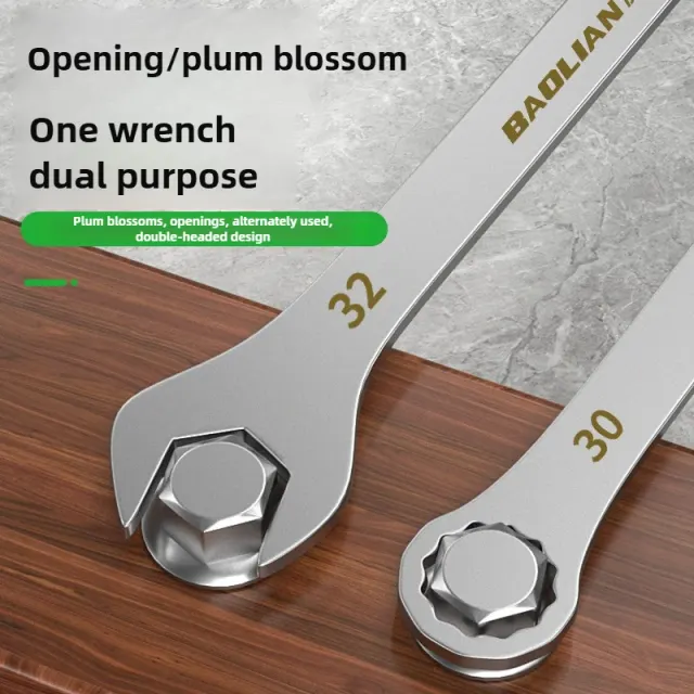 Ultradünner Doppelschlüssel, 4–27 mm 1