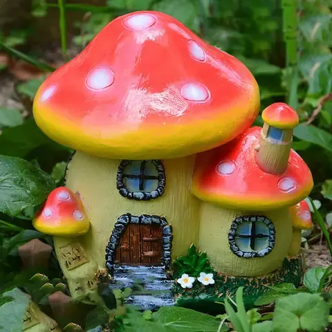 Miniatur-Pilzhaus