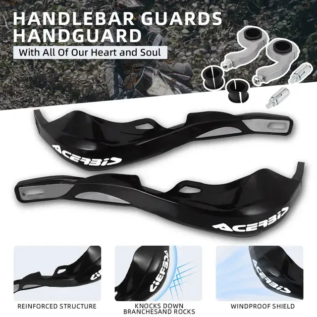 Motocross Handschutz Lenkerabdeckung 22-28 mm 3
