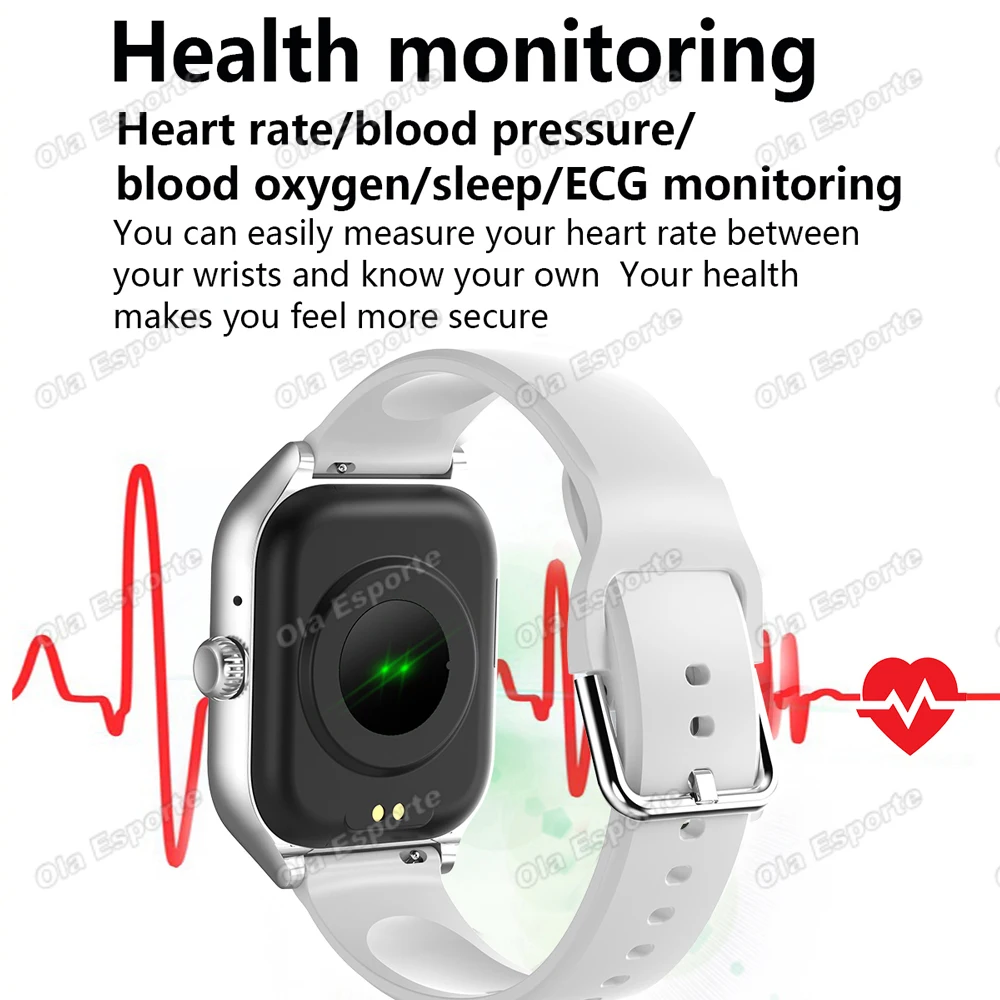 Smartwatch mit 2,01-Zoll-HD-Display und Anruffunktion 4