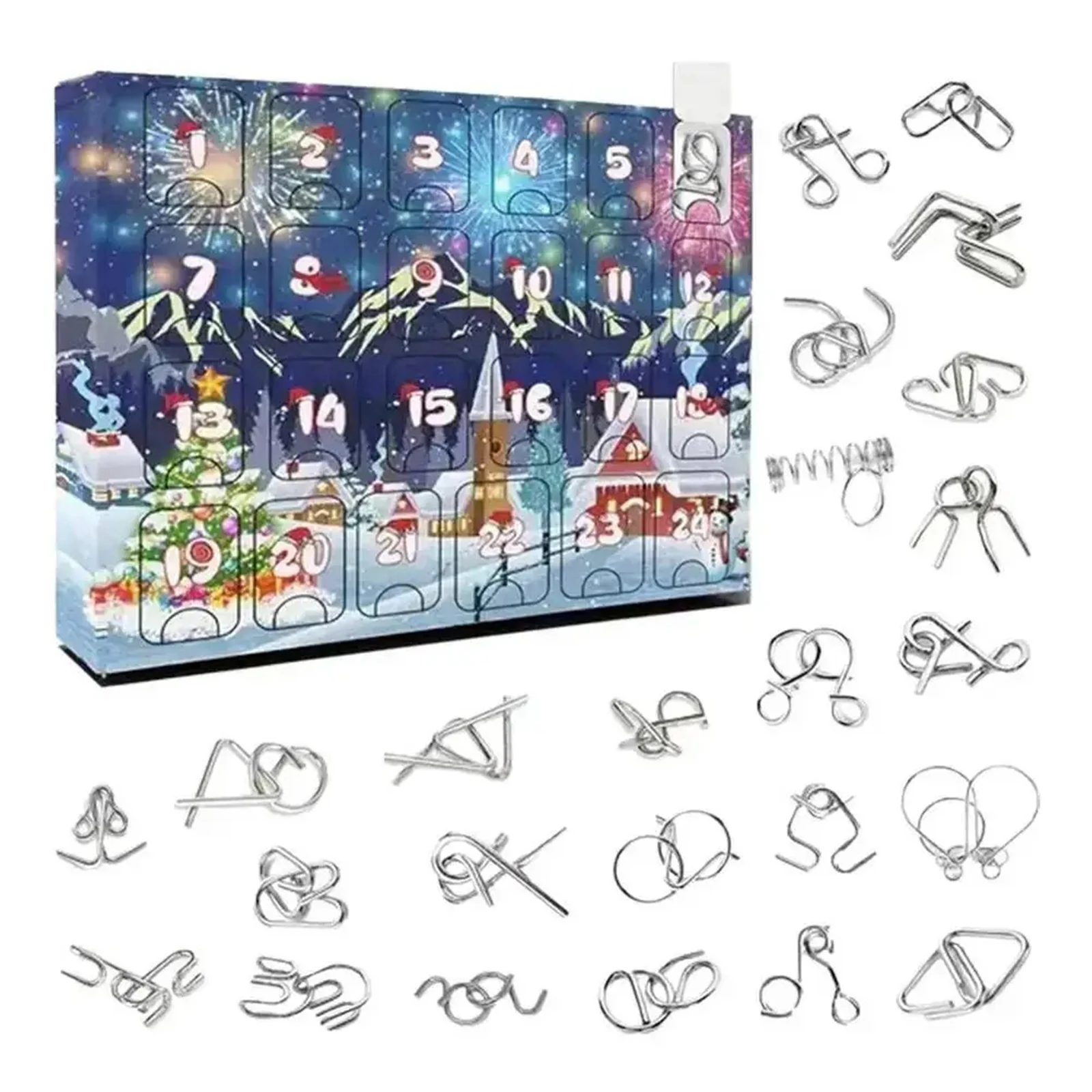 Metallpuzzle-Adventskalender 4