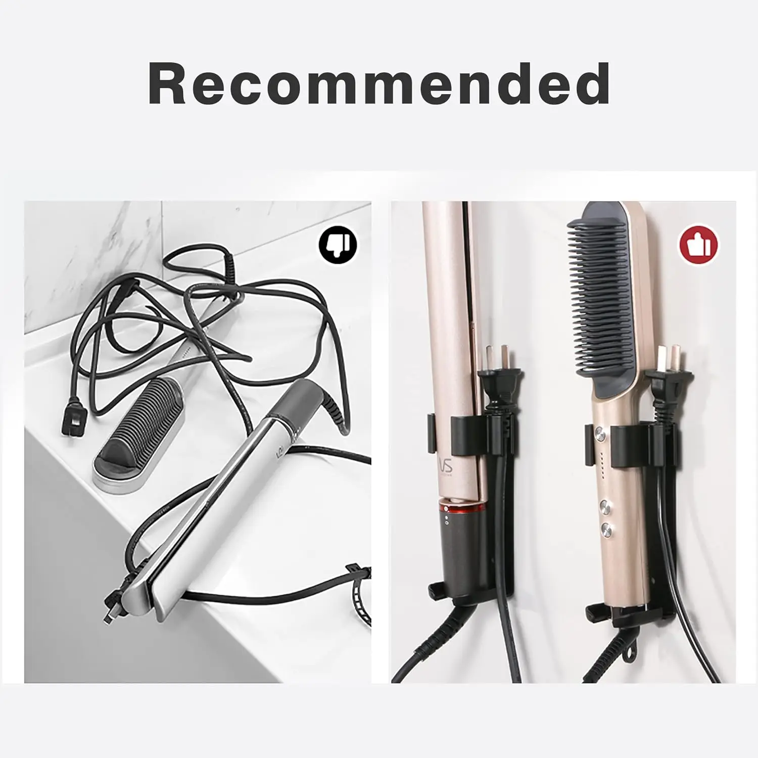 Wandhalterung für Haarstyler 3