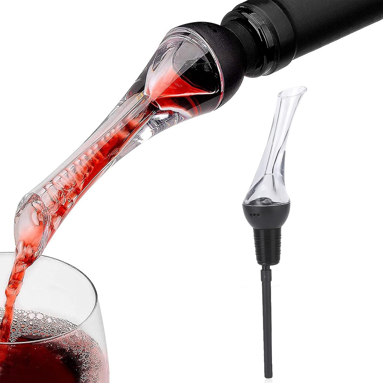 Wein-Ausgießer mit Logo 4