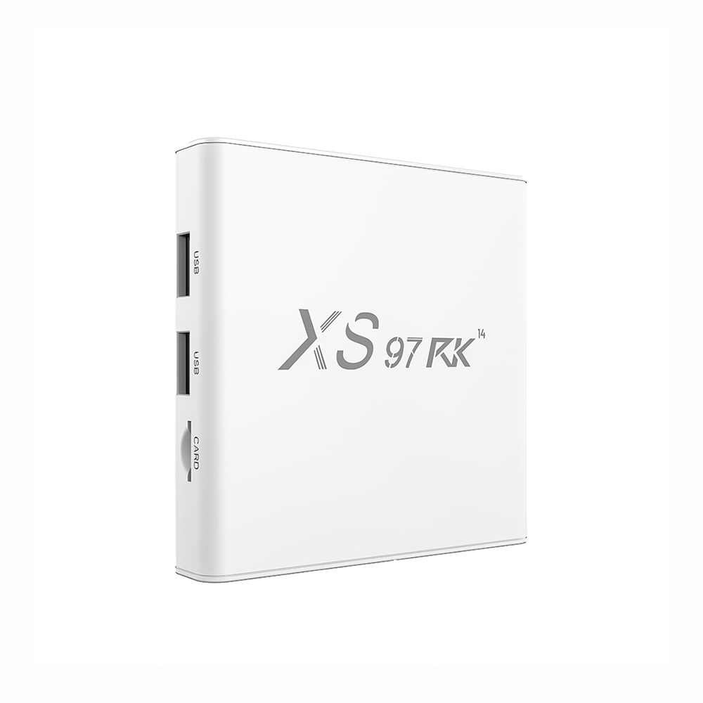 Kompakte Android 14 TV Box mit WLAN 6 3