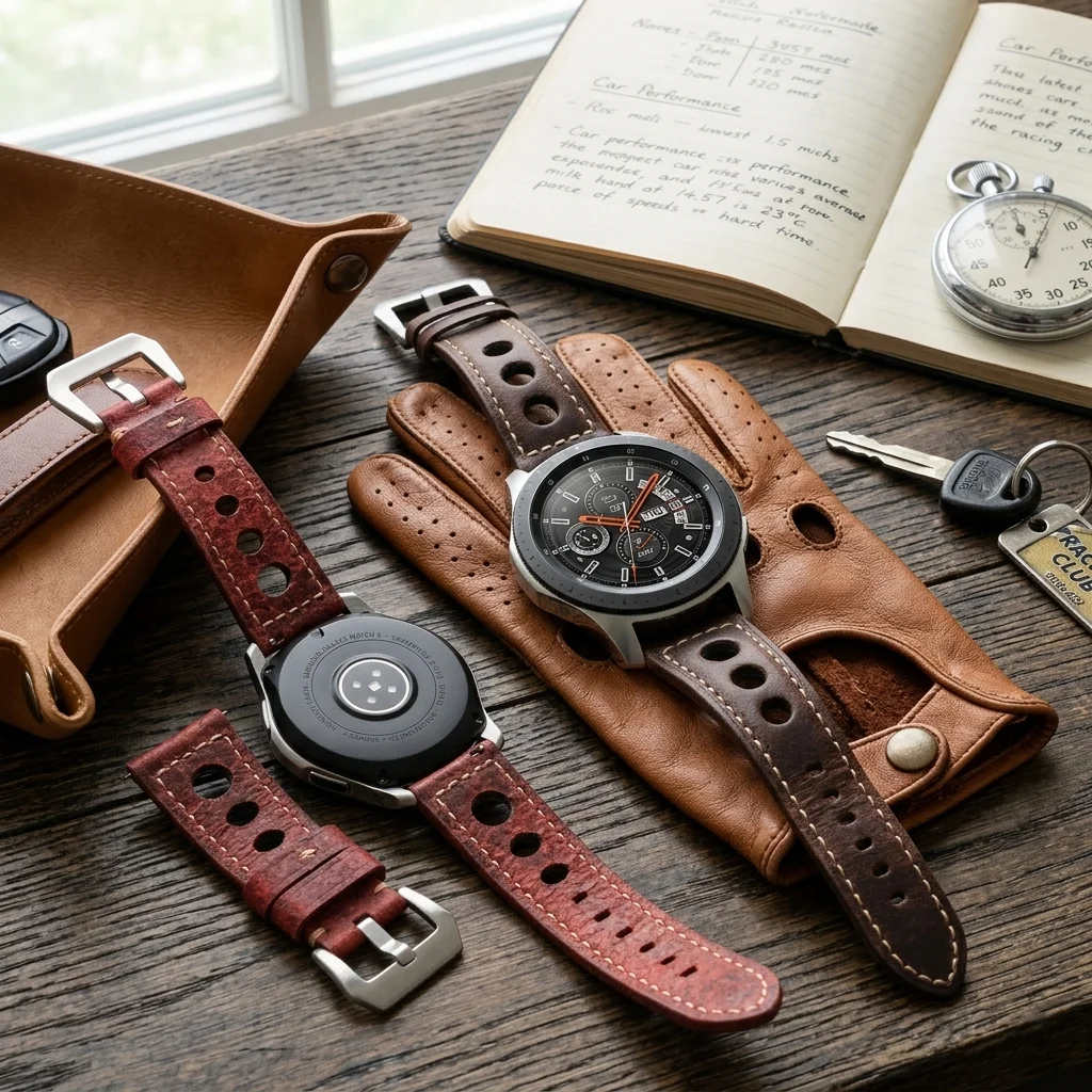 Lederuhrenarmband 2