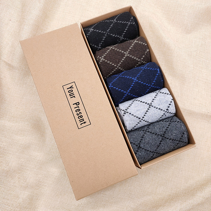 Casual-Herrensocken im 5er-Geschenkset 4