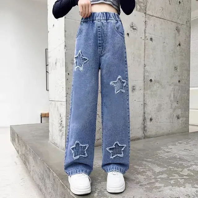 Cargo-Jeans mit weitem Bein 2