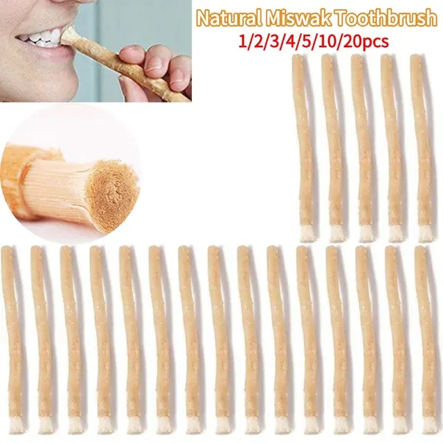 Natürliche Miswak-Zahnbürste für Reisen 2