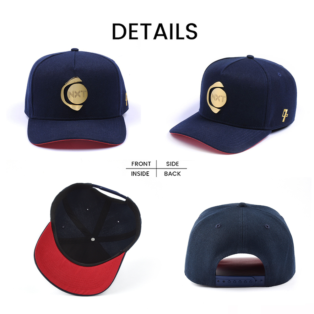 Unisex Baseballcap mit Metalllogo 2