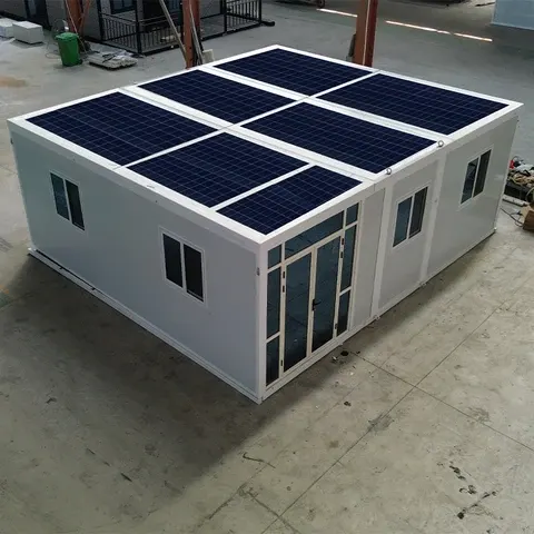 Flachdach-Container-Haus