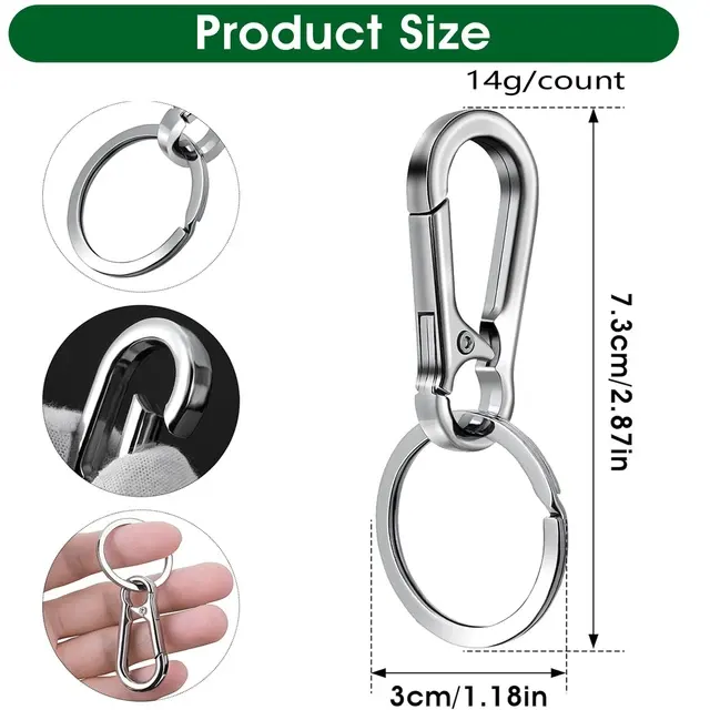 Karabiner-Schlüsselanhänger 2