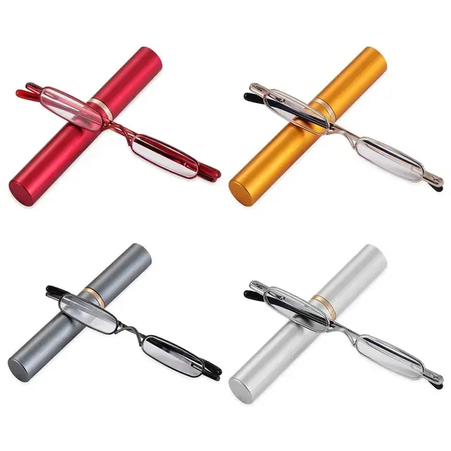 Schlanke Röhrenlesebrille 2