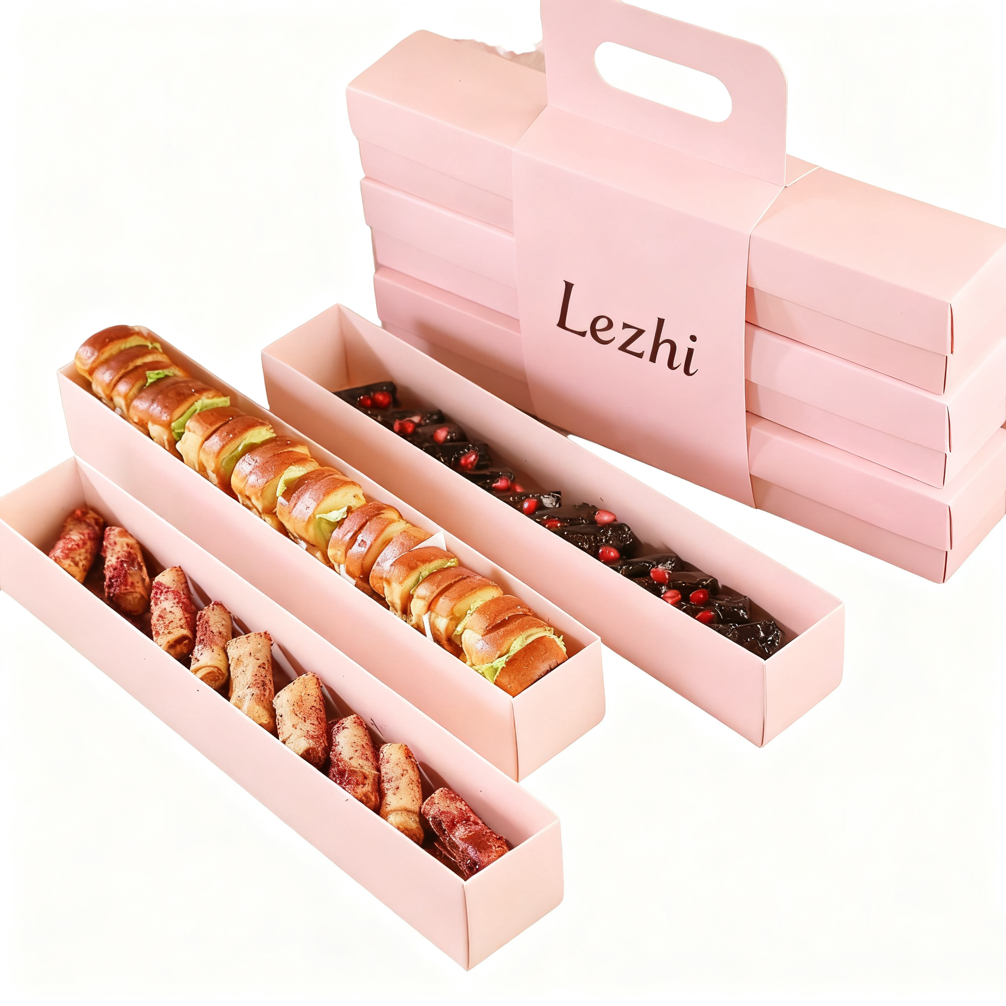 Arabische Take-away-Bäckereibox mit Griff 2