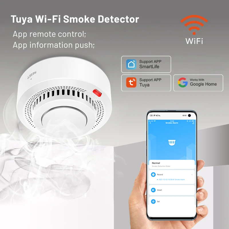 Smarter WLAN-Rauchmelder 2er-Set mit App 4