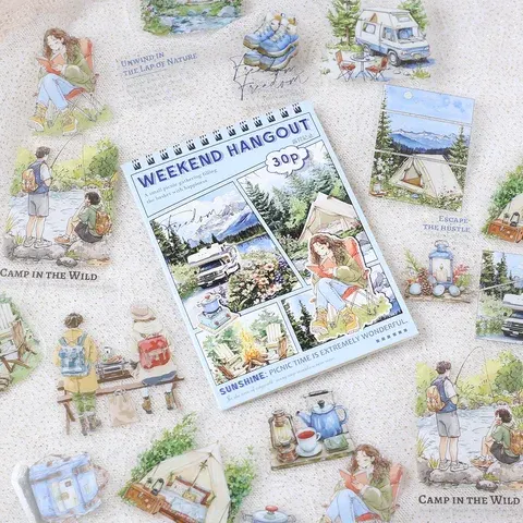 Journal-Aufkleber