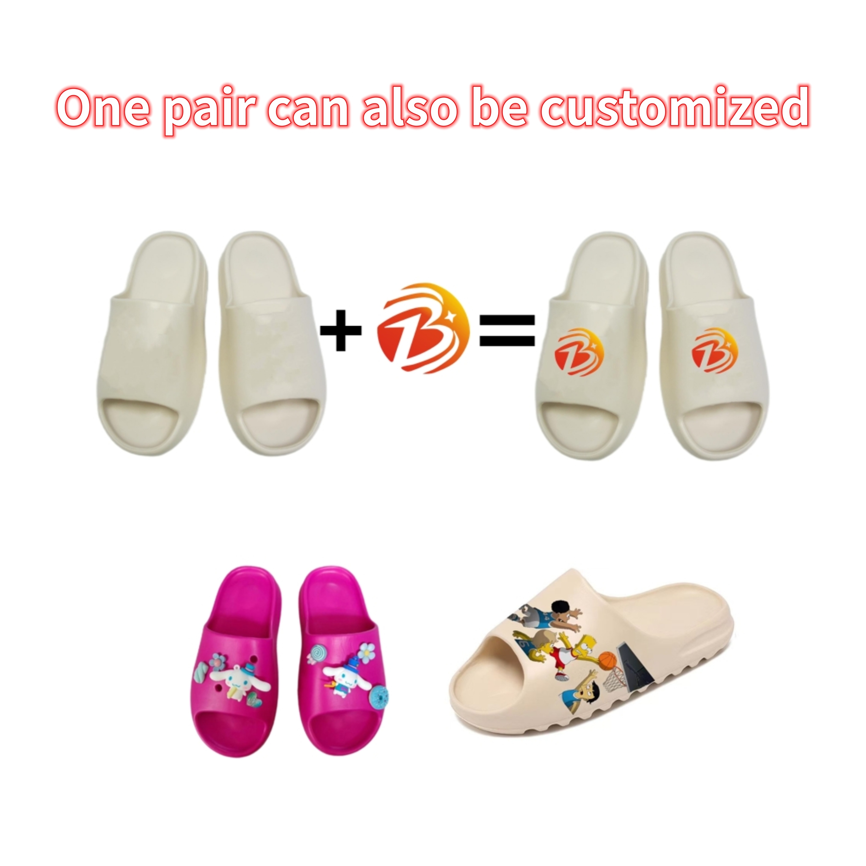 Unisex EVA Badeschlappen mit Memory Foam 3