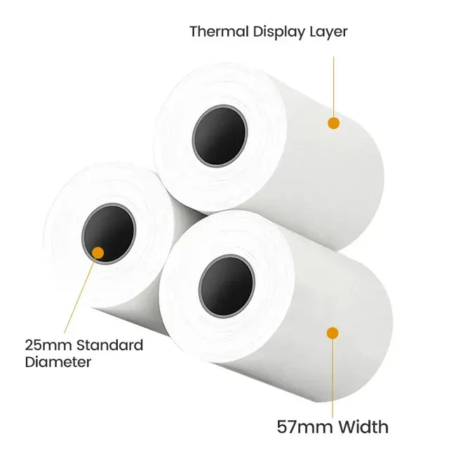 Thermo-Fotopapierrolle 4