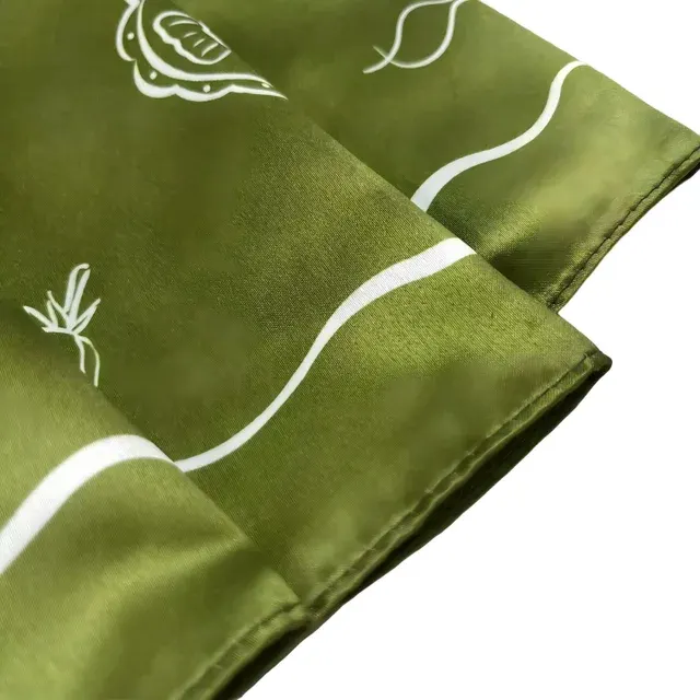 Satin Bandana Halstuch in Seidenoptik 4