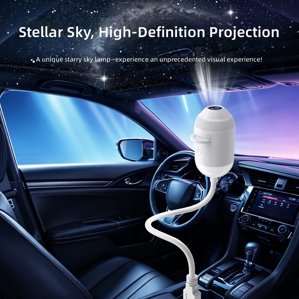 USB-Galaxy-Projektor, Sternenhimmel-Nachtlicht