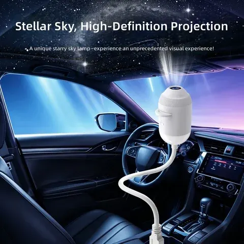 USB-Galaxy-Projektor, Sternenhimmel-Nachtlicht