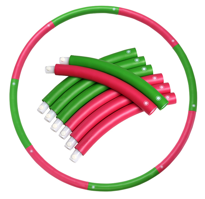 Gewichteter Gymnastik-Hula-Hoop aus Schaum