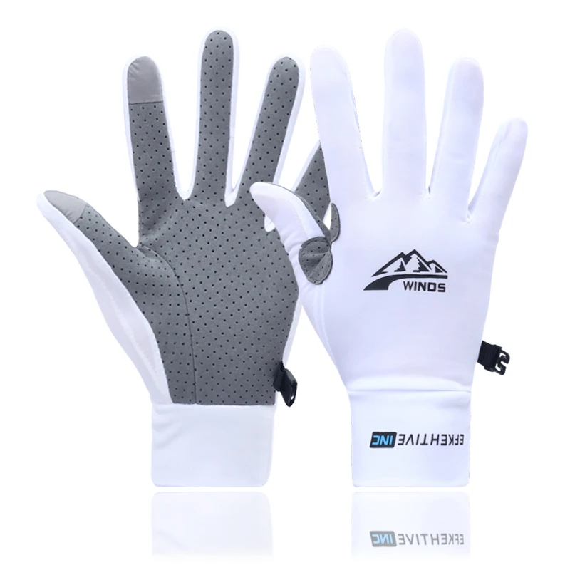 Vollfinger-Eisseide-Handschuhe für Sommer 3