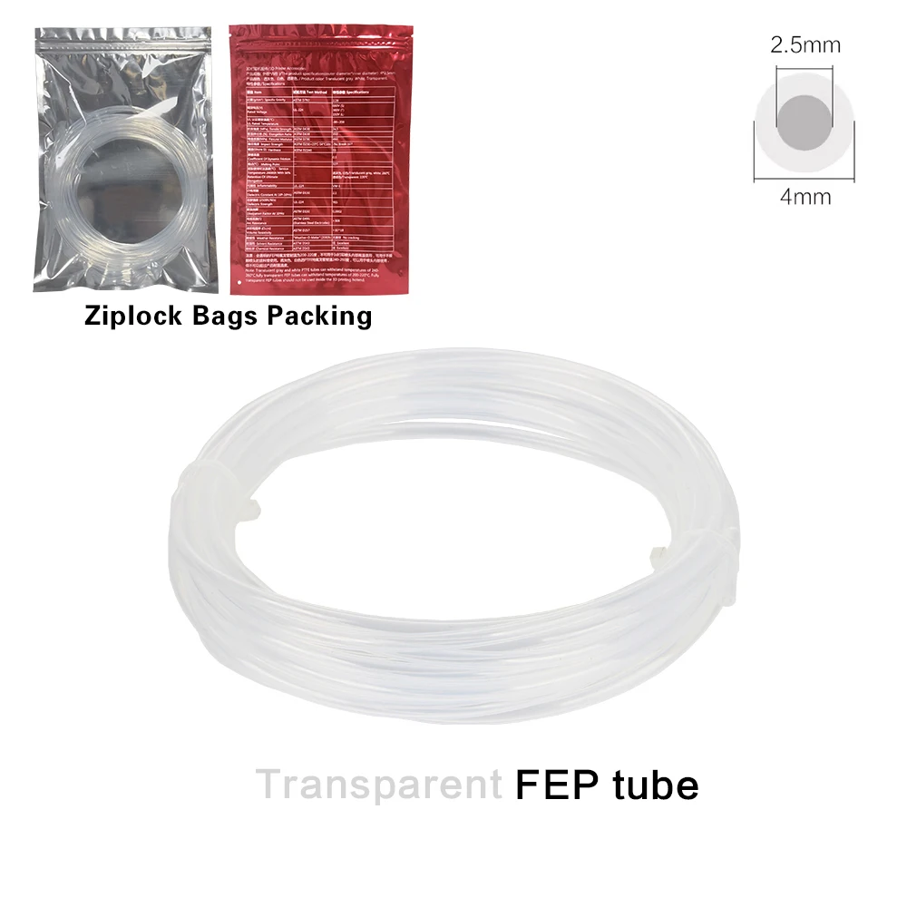 PTFE-Bowdenschlauch für 3D-Drucker 1,75 mm 3