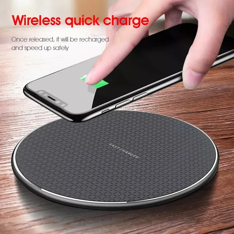 WPC-zertifizierte 15W Qi-Ladestation für Smartphones 2