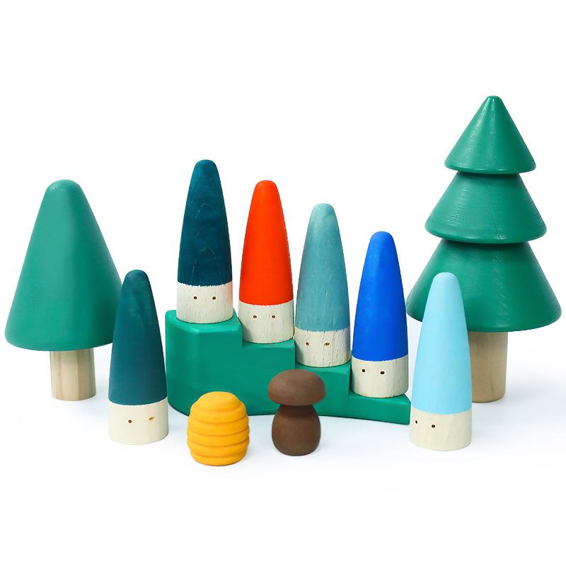Waldorf Mandala Fingerpuppen Bastelset 3