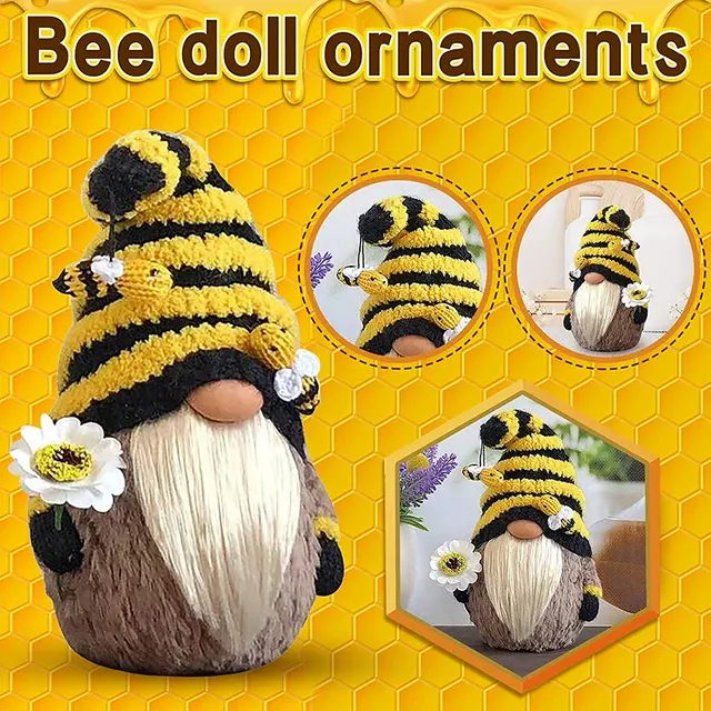 Plüsch-Bienen-Wichtel 3