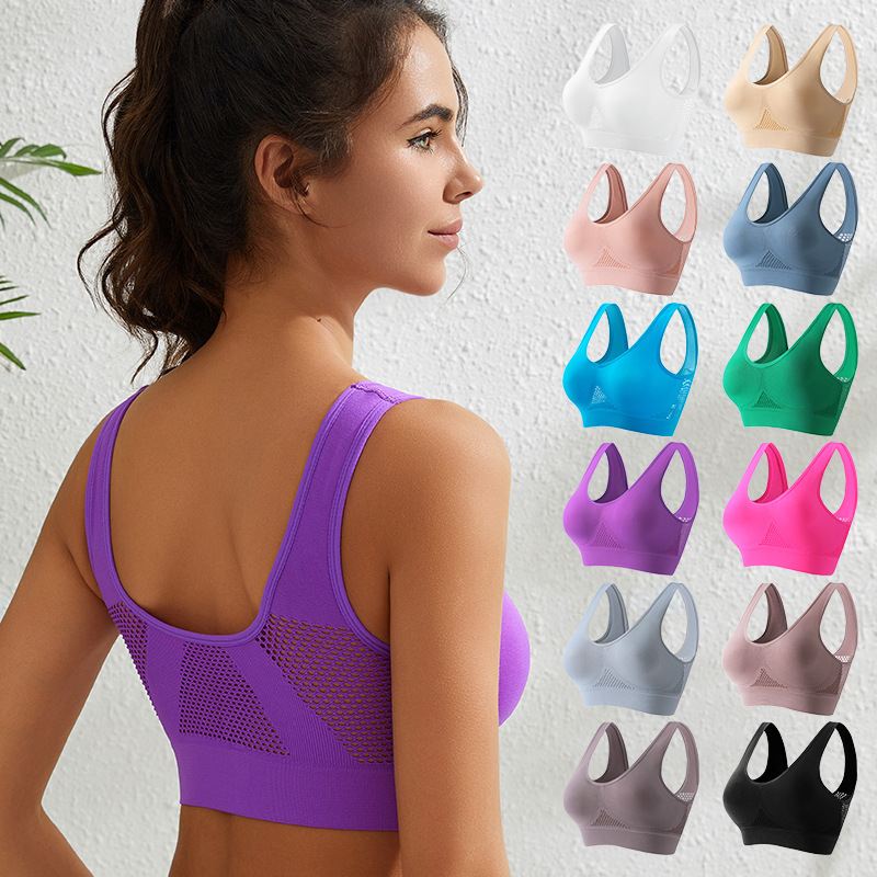 Plus Size Damen Sport-BH ohne Bügel 2