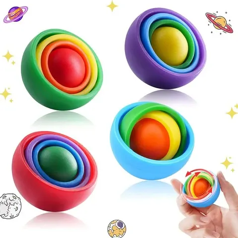 3D Rotation Gyro Fidget Ball, Sensorik-Spielzeug