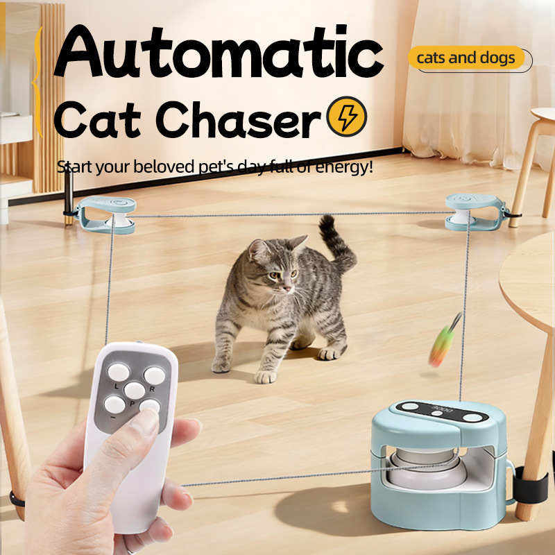 Automatisches Katzenspielzeug Maus mit Fernbedienung 2
