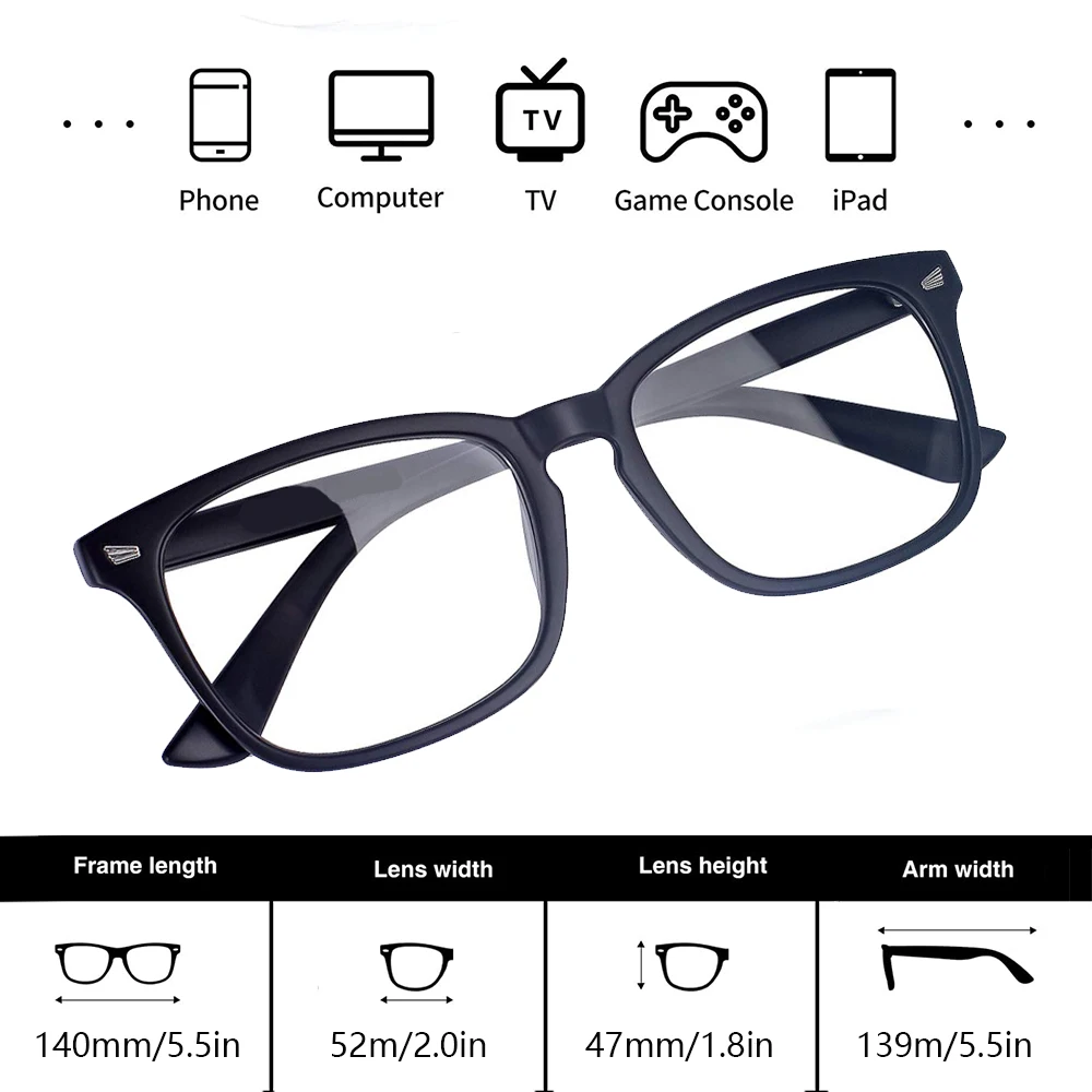 3-teilige Business-Brille mit Blaulichtfilter 2