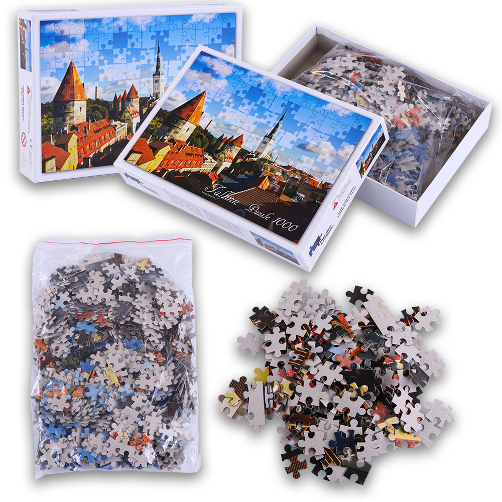 Personalisiertes Bilderpuzzle 100 bis 1000 Teile