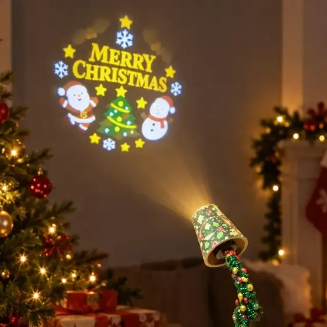Weihnachts-Projektions-Nachtlicht 2