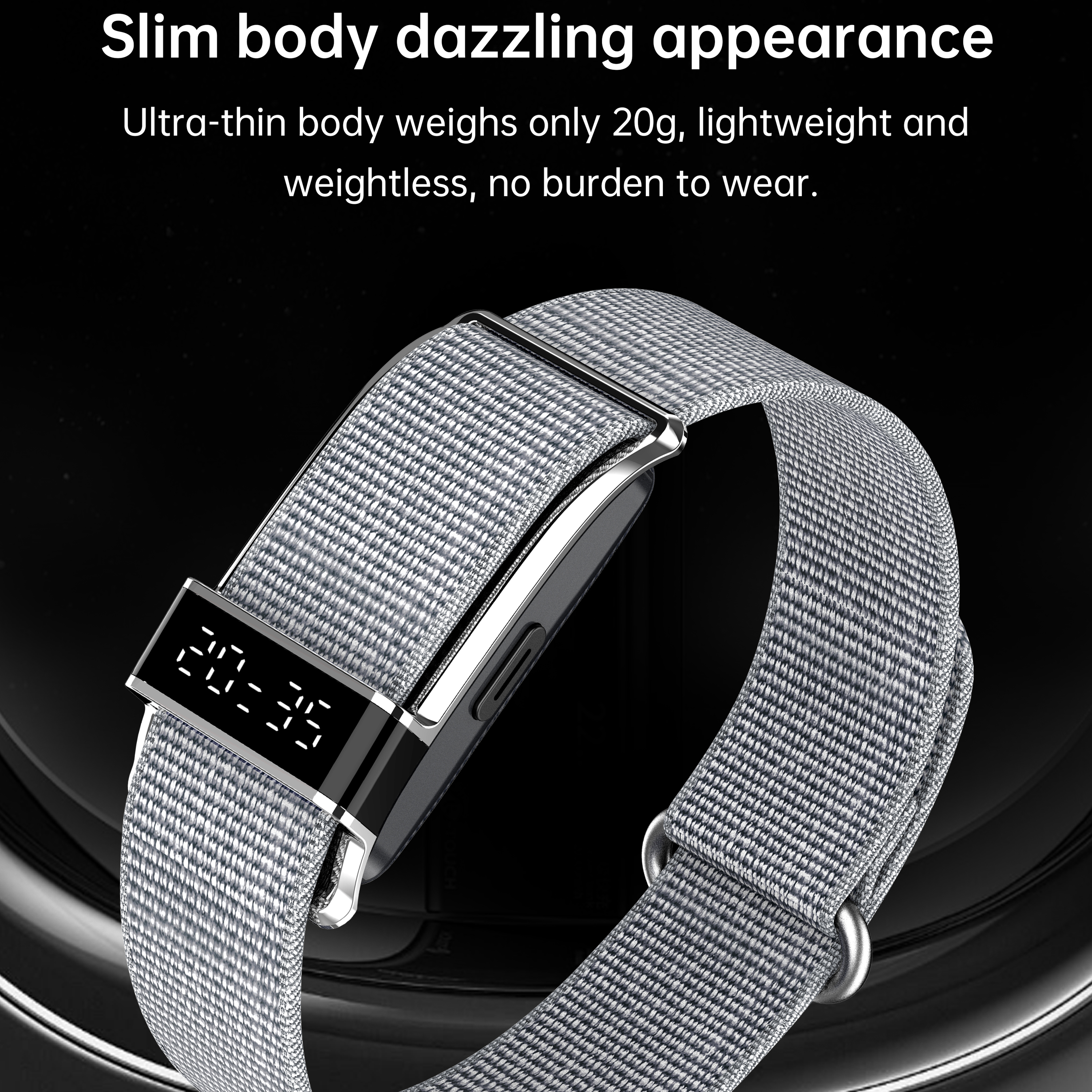 Fitness Armband Herzfrequenz IP68 Canvas 2